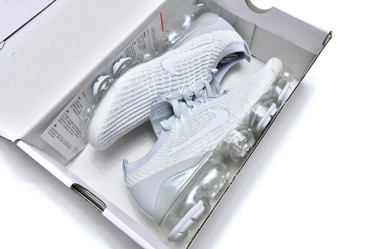 Nike Air Vapor Max Flyknit 3 White Pure Platinum AJ6900-102