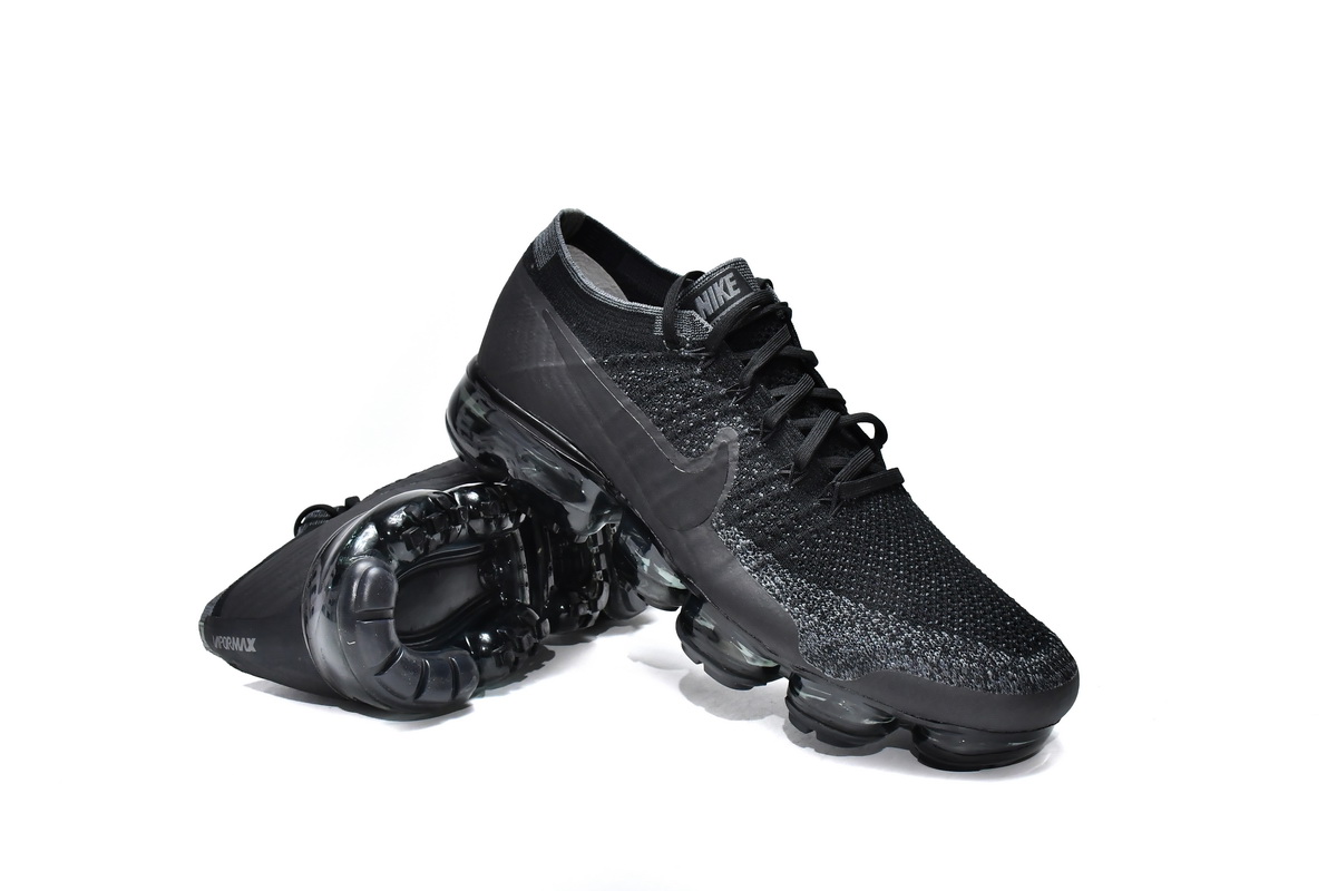 Nike Air Vapor Max Flyknit Black Dark Grey 849558-007