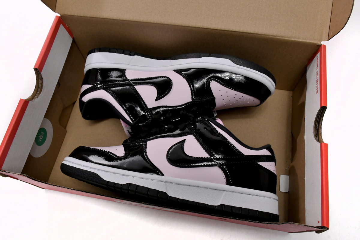 Nike Dunk Low Pink Foam Black (Women's) DJ9955-600