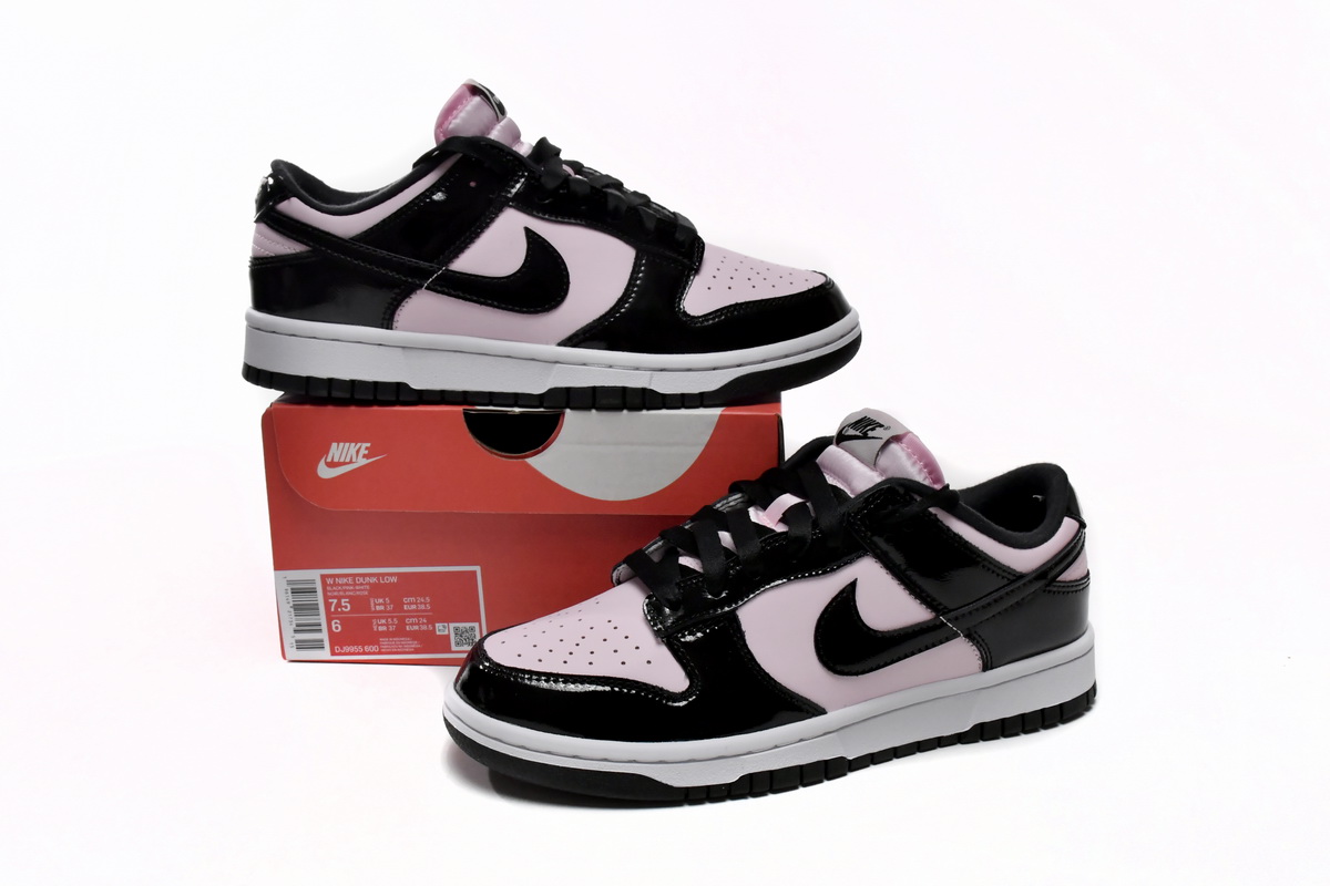 Nike Dunk Low Pink Foam Black (Women's) DJ9955-600
