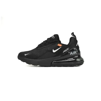 Off White x Nike Air Max 270 "Black'  AH8050-008 01