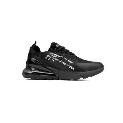 Off White x Nike Air Max 270 "Black'  AH8050-008 02