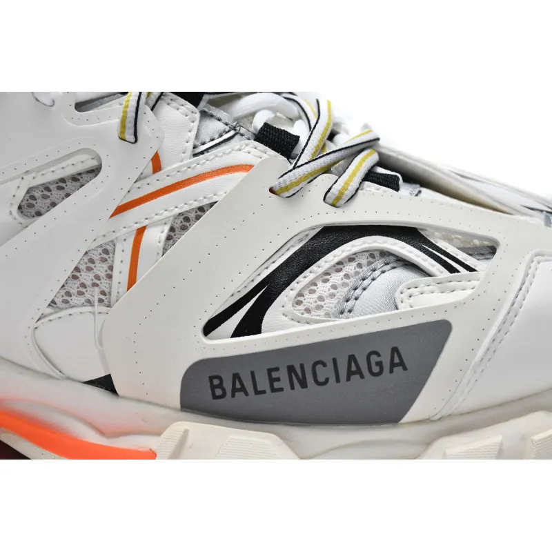  Balenciaga Tess S. White Orange Black 542436 W1GB1 9059