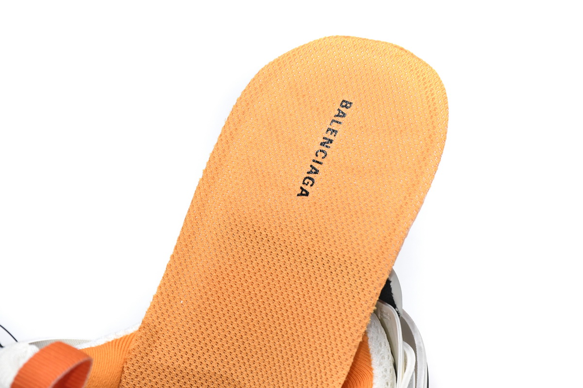  Balenciaga Tess S. White Orange Black 542436 W1GB1 9059