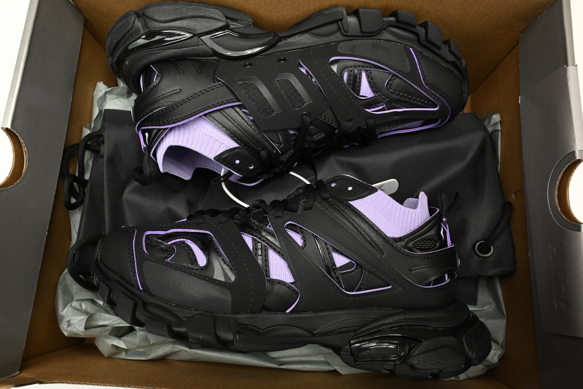  Balenciaga Tess S.Black Rice Black Purple  736328 W3SKC 1058 