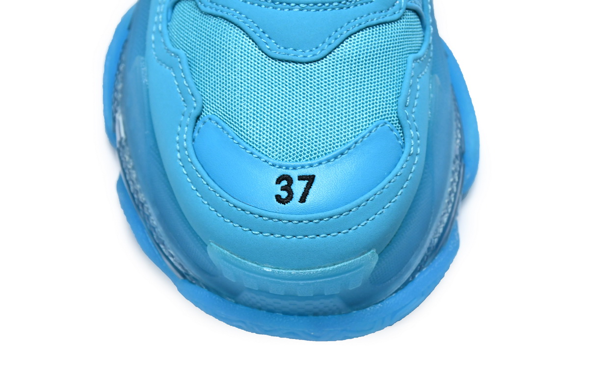  Balenciaga Triple S Cyanine  544351 W09O1 9008