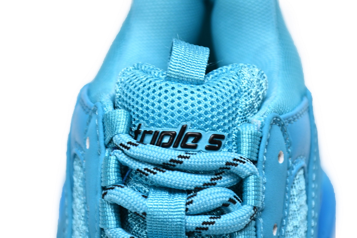  Balenciaga Triple S Cyanine  544351 W09O1 9008