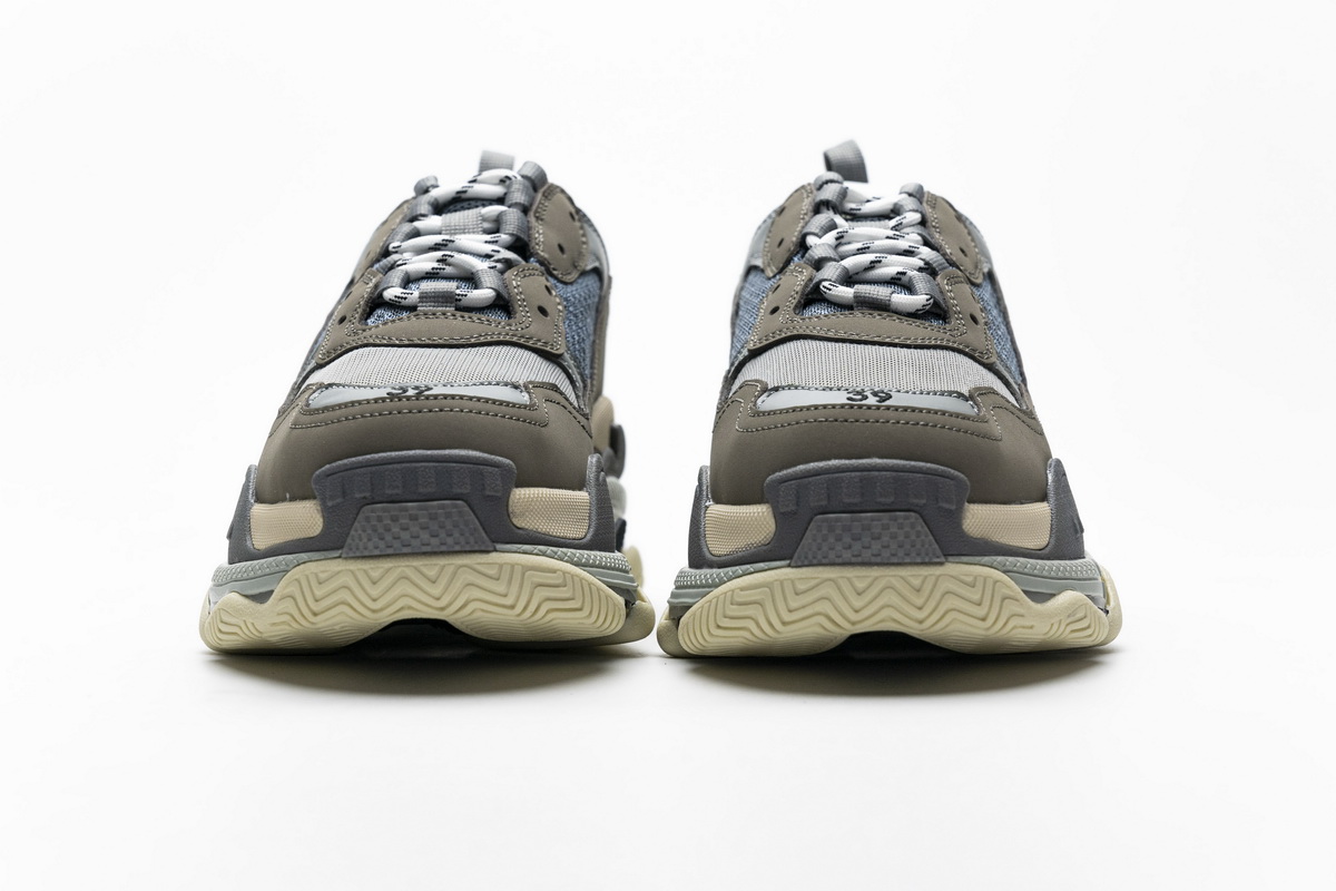  Balenciaga Triple S Grey 483513 W06E1 1259