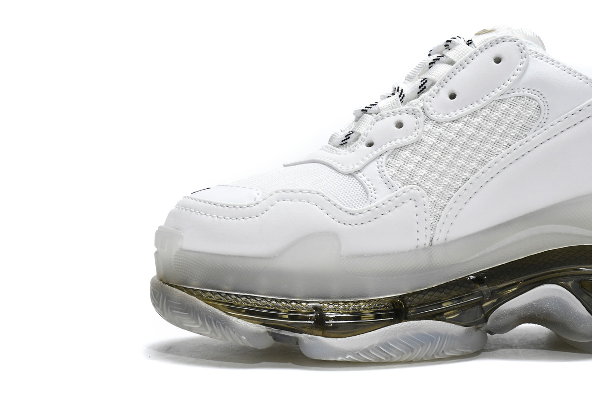  Balenciaga Triple S White Carbon Ash  544351 W0901 9001