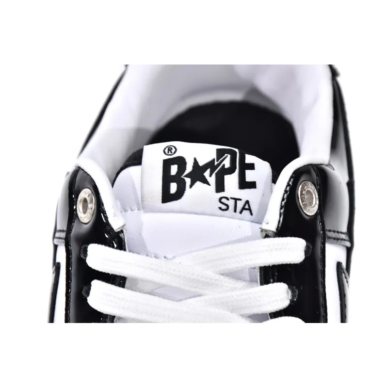 A Bathing Ape Bape Sta Low Black 001FWH701001-BLK
