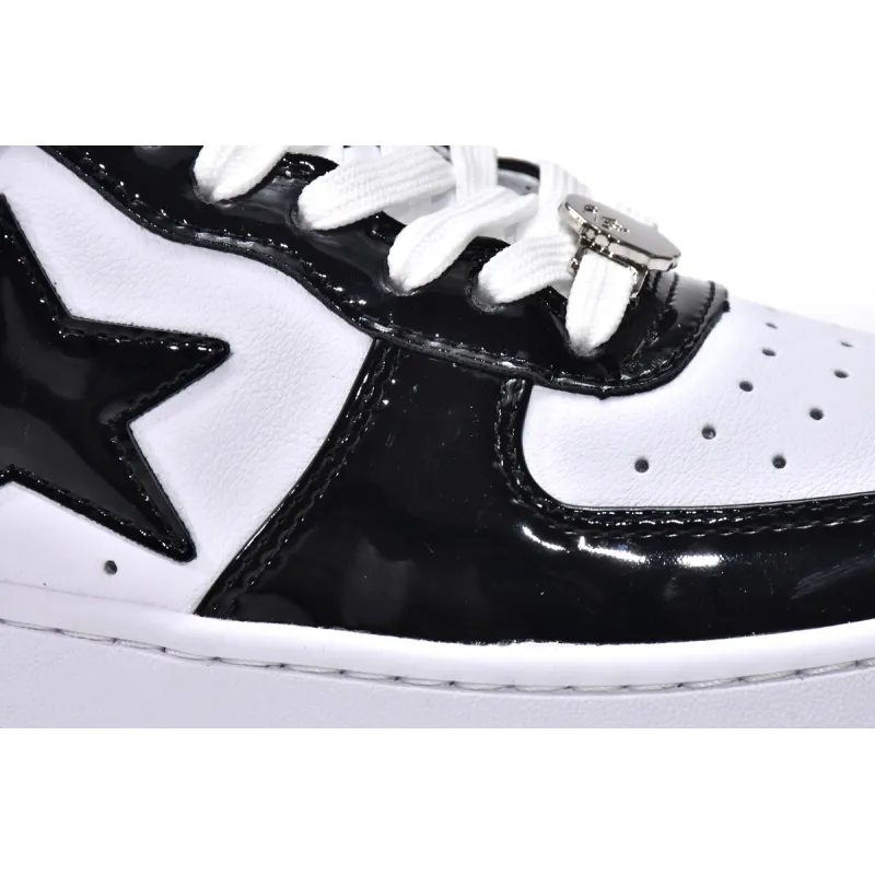 A Bathing Ape Bape Sta Low Black 001FWH701001-BLK