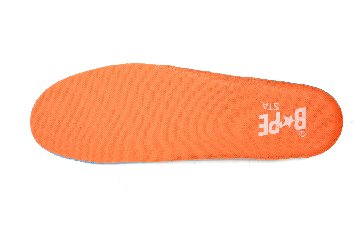 A Bathing Ape Bape Sta Low Grey Orange 1H70-291-002