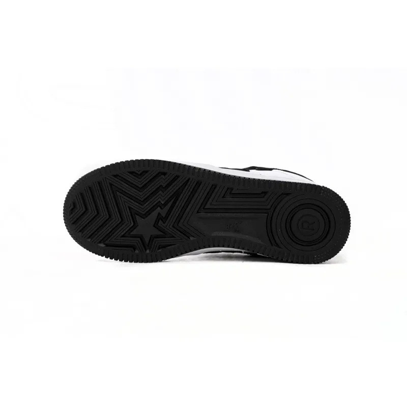 A Bathing Ape Bape Sta Low M1 White Black 1173-191-912