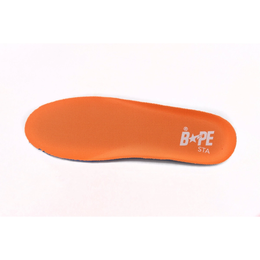 A Bathing Ape Bape Sta Patent Leather Orange White 1H70-191-001