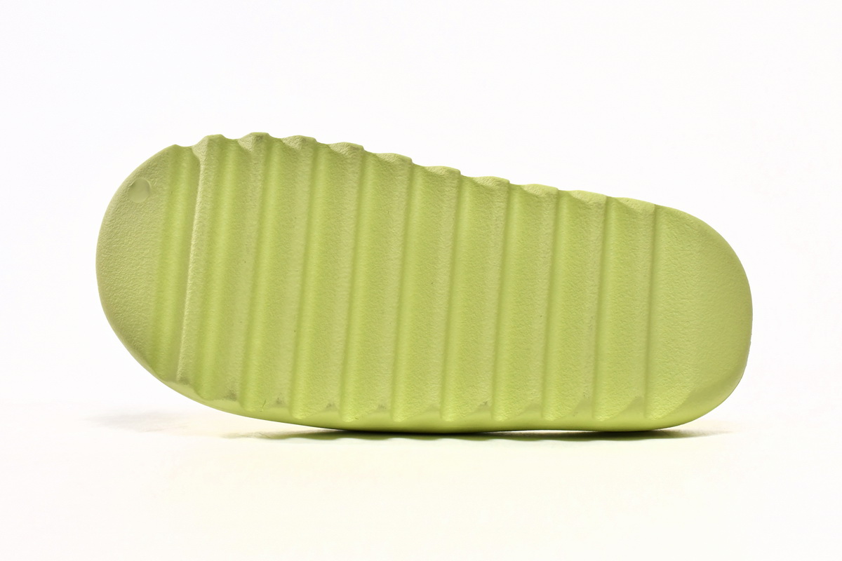 Adidas Yeezy Slide Glow Green (2022/2023 Restock)  HQ6447