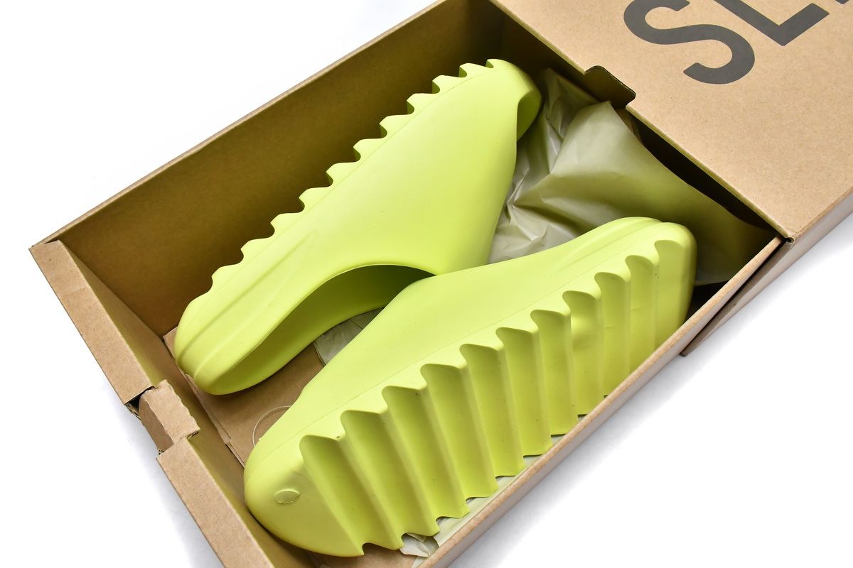 Ad*s yeezy slide glow green gx6138