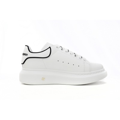 Alexander McQueen Oversized White Black Trim 625156WHXMT9074 02