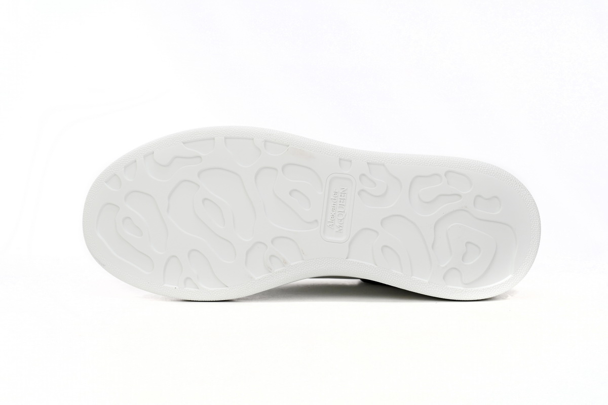 Alexander McQueen Oversized White Black Trim 625156WHXMT9074