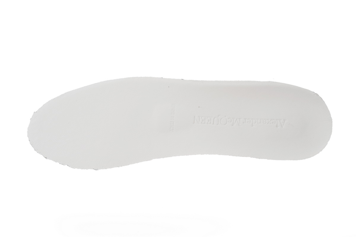 Alexander McQueen Oversized White Pink Croc (Women