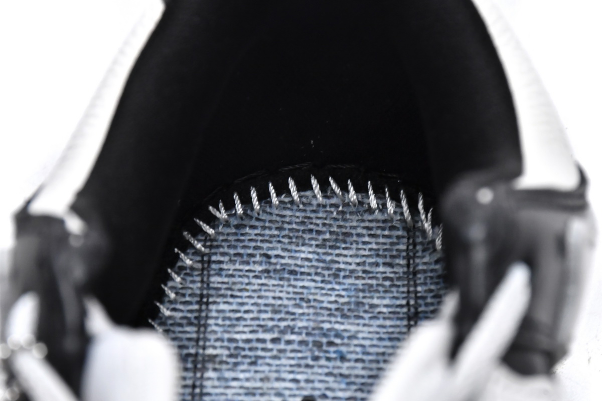 AMIRI MA-1 Skel Top Low White Black White MFS002-004