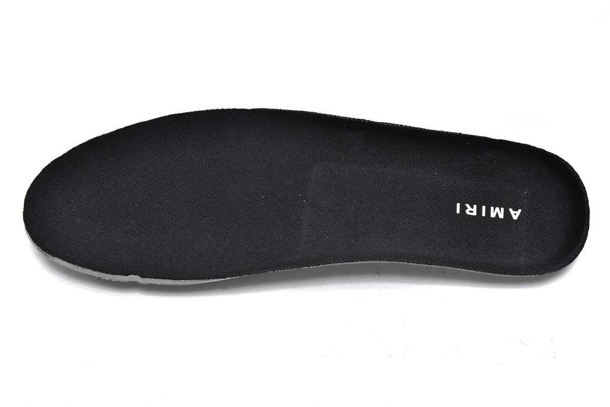 AMIRI MA-1 Skel Top Low White Black White MFS002-004