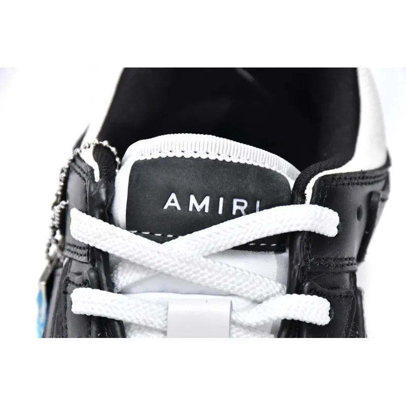 AMIRI Skel Top Low White Black White MFS003-004 