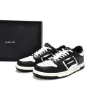 AMIRI Skel Top Low White Black White MFS003-004 