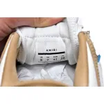 AMIRI Skel Top Low White Brown MFS003-281