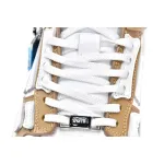 AMIRI Skel Top Low White Brown MFS003-281
