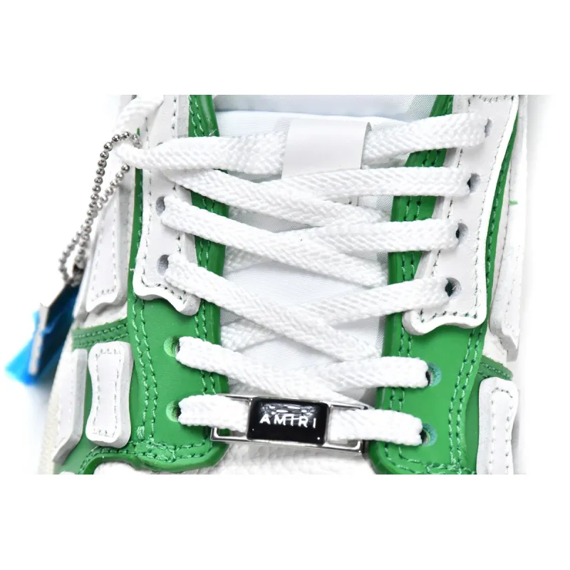 AMIRI Skel Top Low White Green MFS003-344