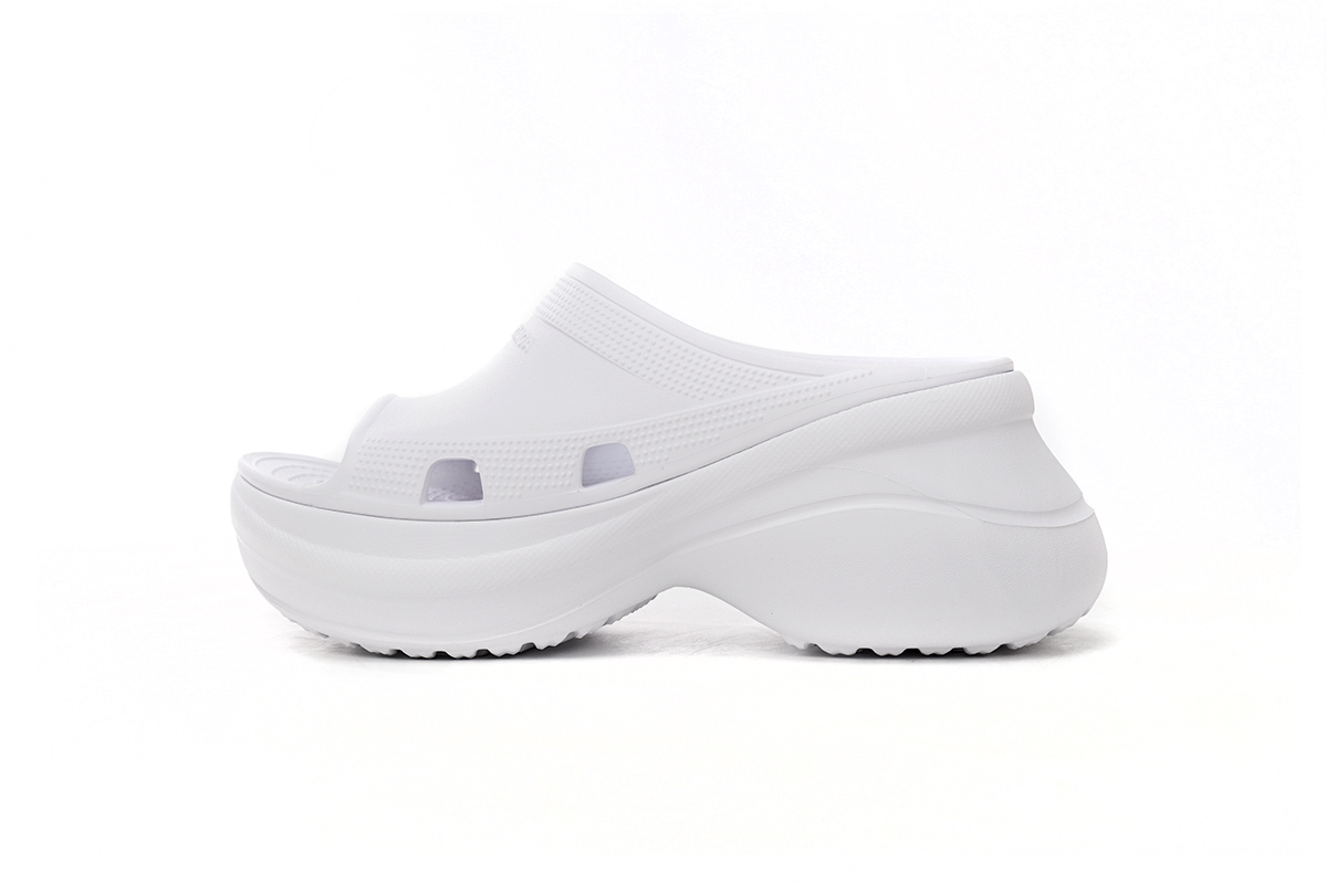 Ba*len*cia*ga pool crocs white  677389 w1s8e 9000