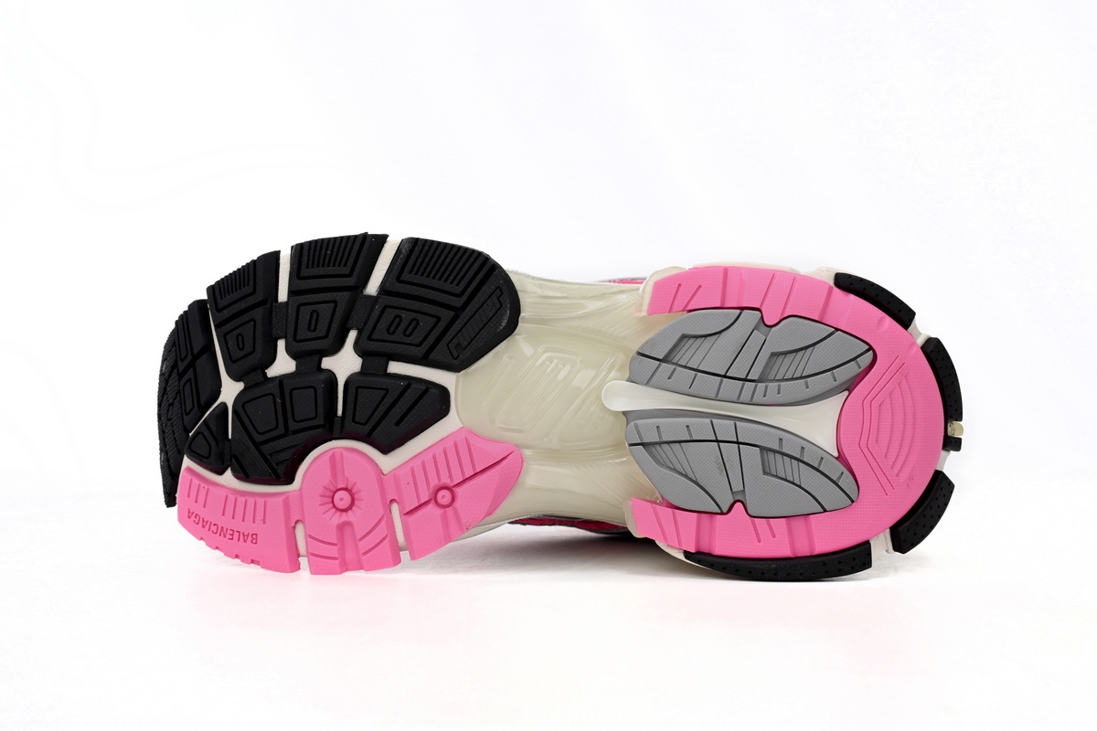 Balenciaga Runner White Fluo Pink (Women's) 677402 W3RBN 9155