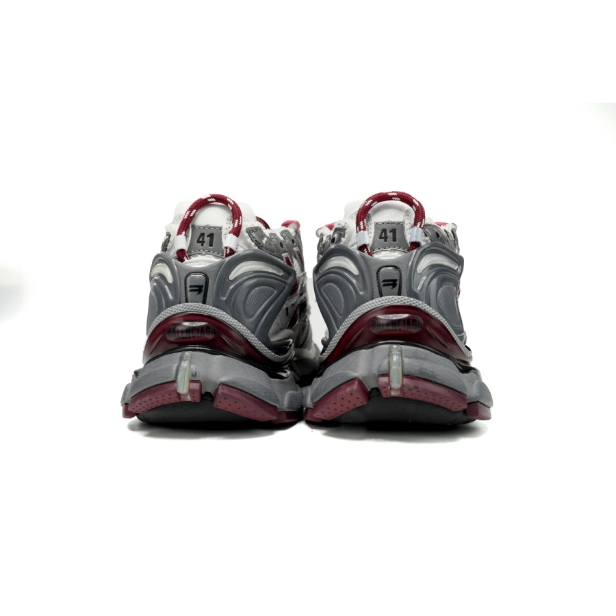 Balenciaga Runner White Wine Red