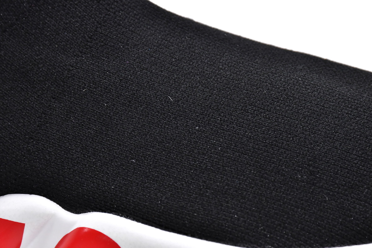 Balenciaga Speed 2.0 Graffiti Black Red 645334W2DBY1016