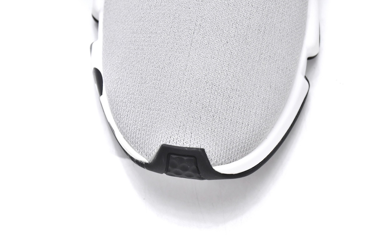 Balenciaga Speed 2.0 Graffiti Recycled Knit Grey White 617239W2DD41991