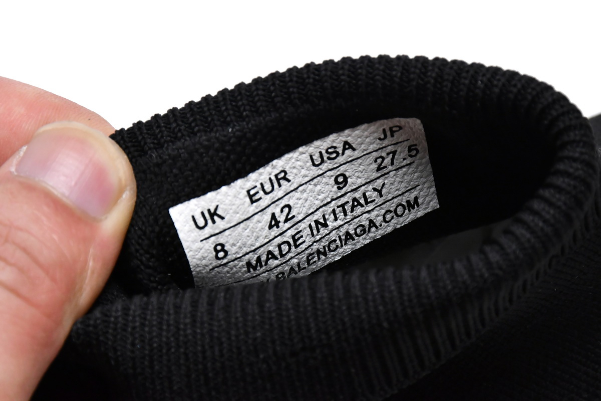 Balenciaga Speed Graffiti Black White (Women's) 605942W2DB71006