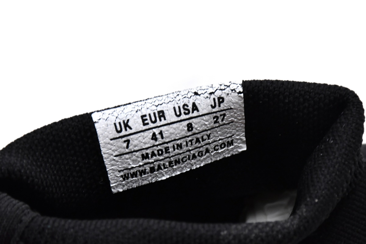 Balenciaga Speed Graffiti Trainers Black White 605972W05GE1015