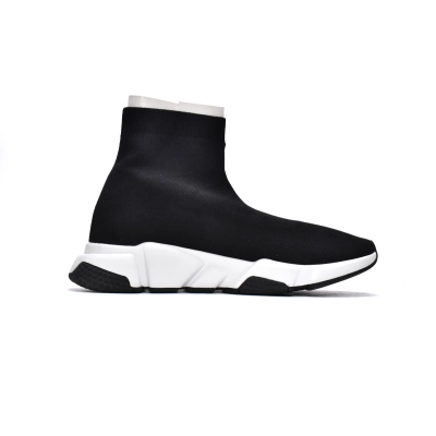 Balenciaga Speed Graffiti Trainers Black White 605972W05GE1015 02