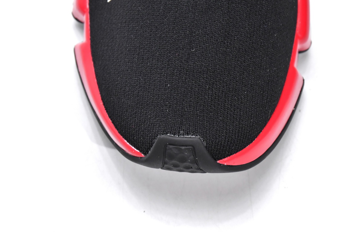 Balenciaga Speed Trainer Black Red 530351 W05G0 1000