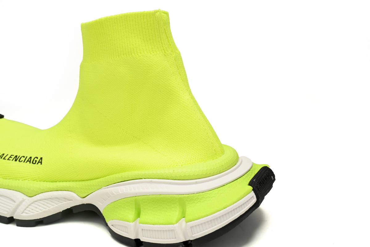 Balenciaga Speed Trainer Lime White Grey Black (Women's) 587280W17217091