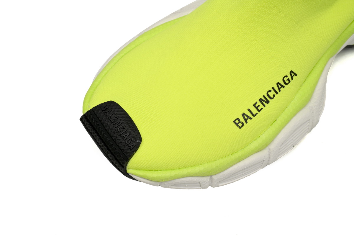 Balenciaga Speed Trainer Lime White Grey Black (Women's) 587280W17217091