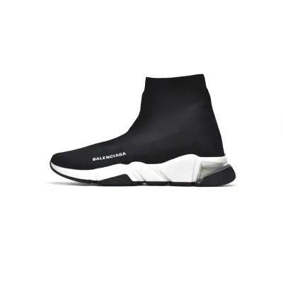 Balenciaga Speed Trainer White Black 2019 (Women's) 525712 W05G9 1000 01