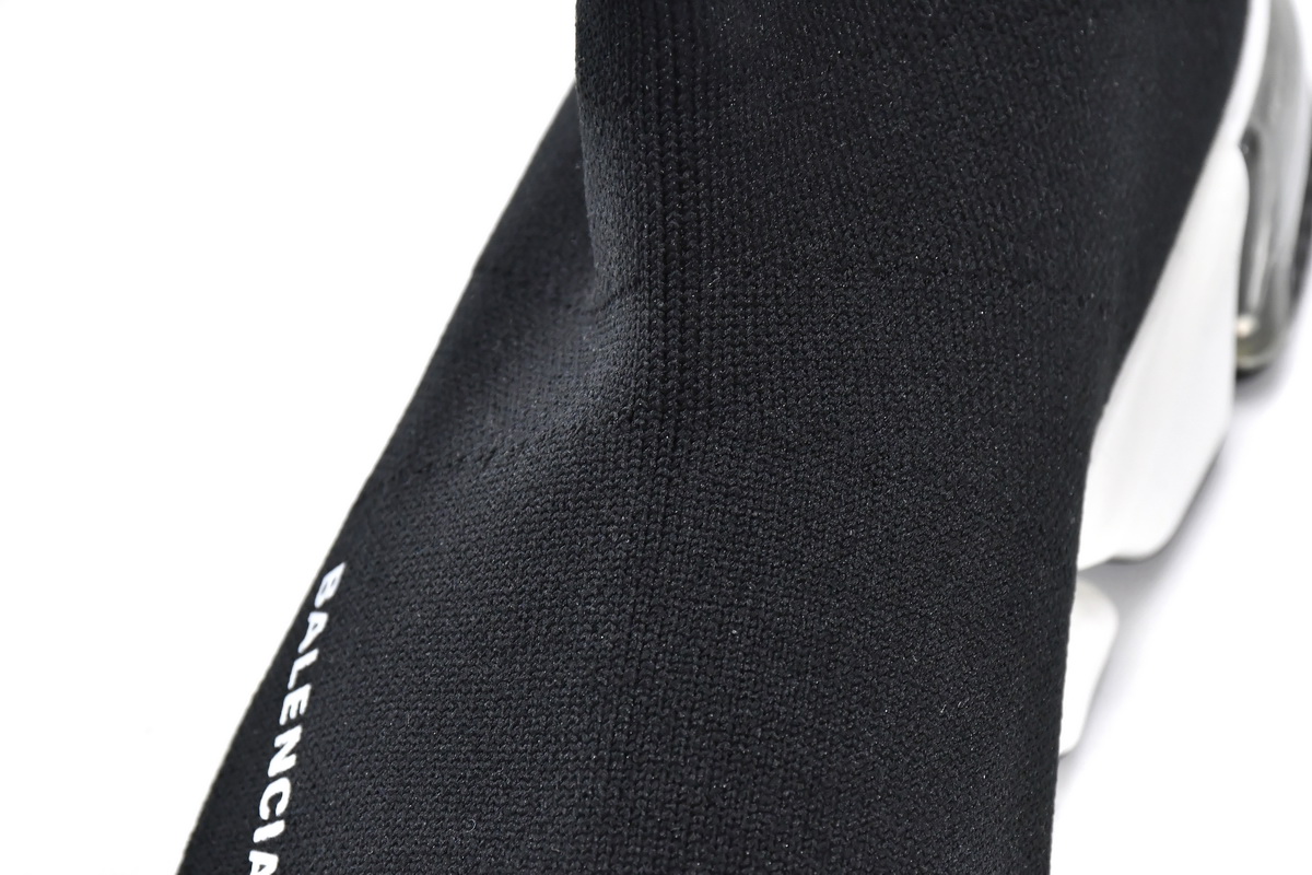 Balenciaga Speed Trainer White Black 2019 (Women's) 525712 W05G9 1000