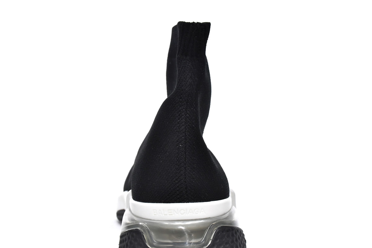 Balenciaga Speed Trainer White Black 2019 (Women's) 525712 W05G9 1000