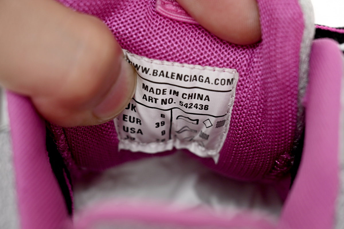 Balenciaga Tess Black And White Powder 542436 W3NB2 5023 (With LED)