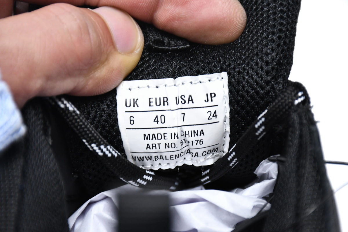 Balenciaga Triple S Black 541624 W0901 1100