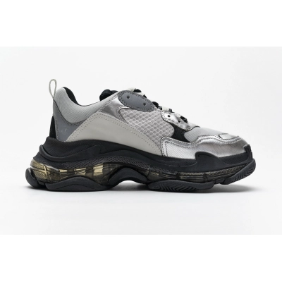 Balenciaga Triple S Black Silver 541624 W09E1 7320 02