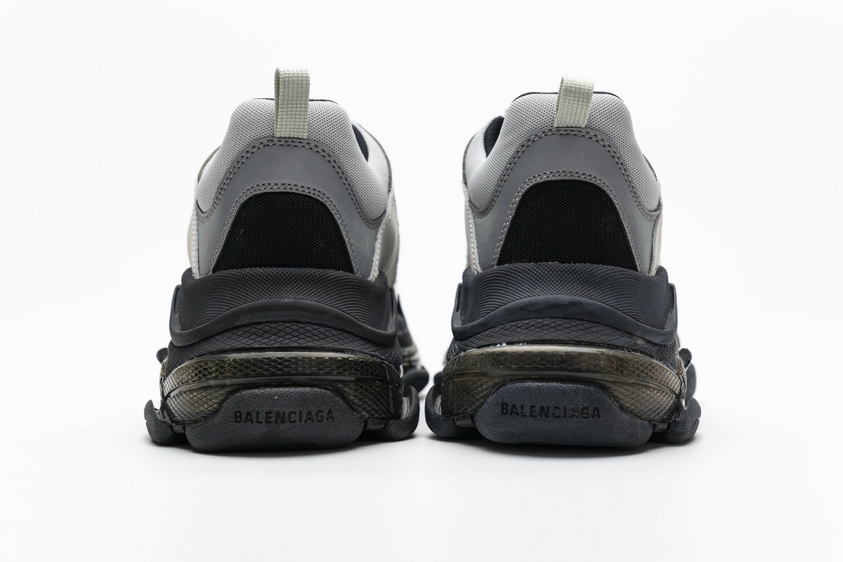Balenciaga Triple S Black Silver 541624 W09E1 7320