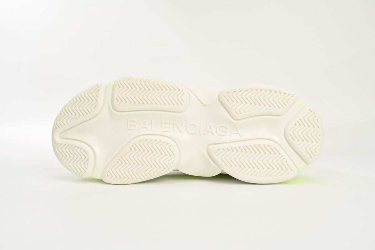 Balenciaga Triple S Fluorescent White  536737 W0901 9088