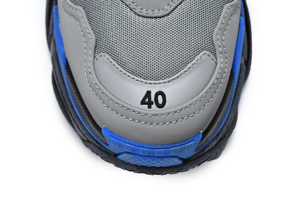 Balenciaga Triple S Grey Sapphire 536737 W09ON1 9018